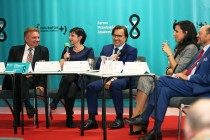 Forum Przedsiębiorczości Akademickiej (14.11.2018, Aula UMK) [fot. Andrzej Romański]